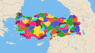 Liste et carte des provinces turques Thumbnail